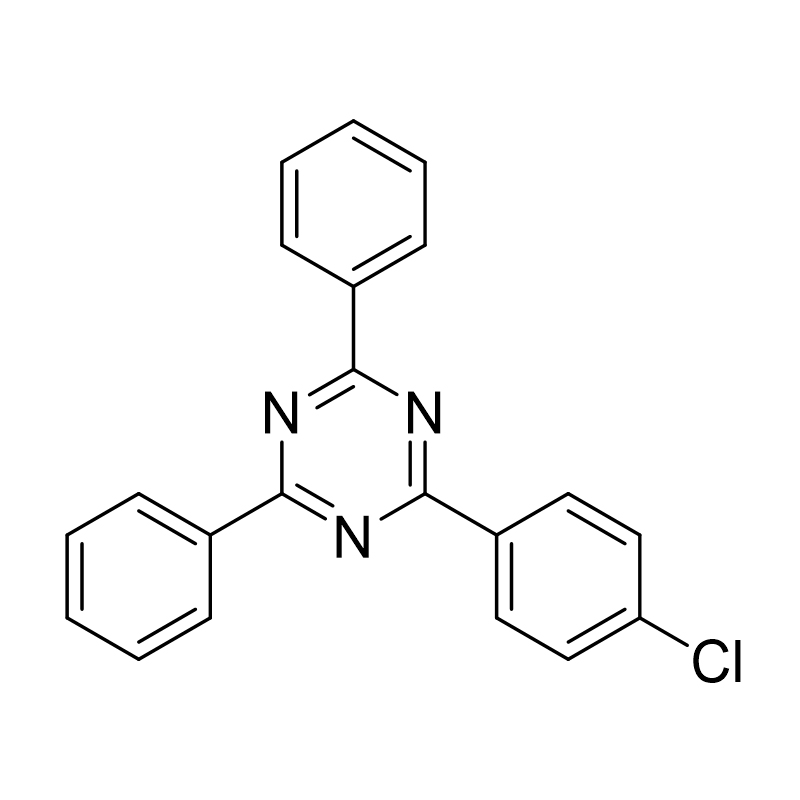 2-(p-clorfenil)-4,6-difenil-s-triazină