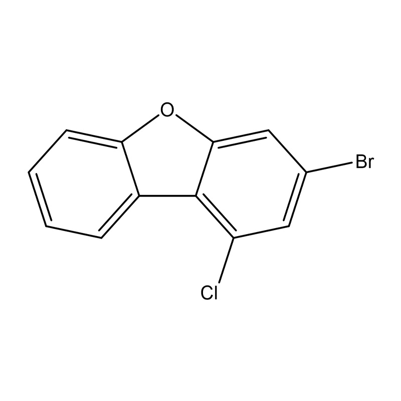 3-Bromo-1-clor dibenzofuran