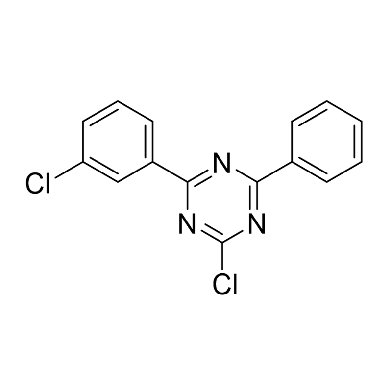 2-clor-4-(3-clor-fenil)-6-fenil-[1,3,5]triazină