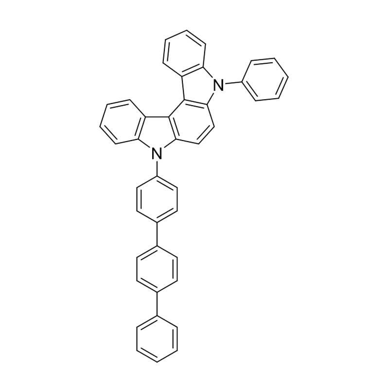 Indolo[2,3-c]carbazol, 5,8-dihidro-5-fenil-8-[1,1′:4′,1′′-terfenil]-4-il-