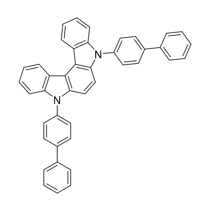 Indolo[2,3-c]carbazol, 5,8-bis([1,1’-bifenil]-4-il)-5,8-dihidro-