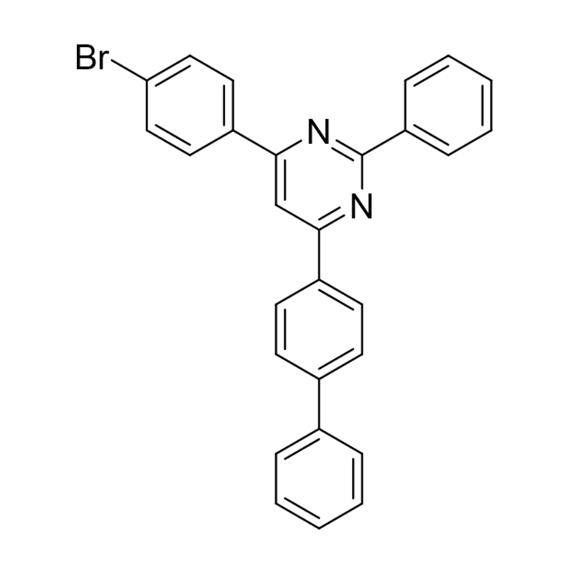 4-(Bifenil-4-il)-6-(4-bromfenil)-2-fenilpirimidină