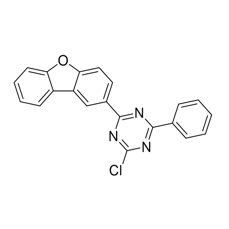 2-Clor-4-(dibenzo[b,d]furan-2-il)-6-fenil-1,3,5-triazină