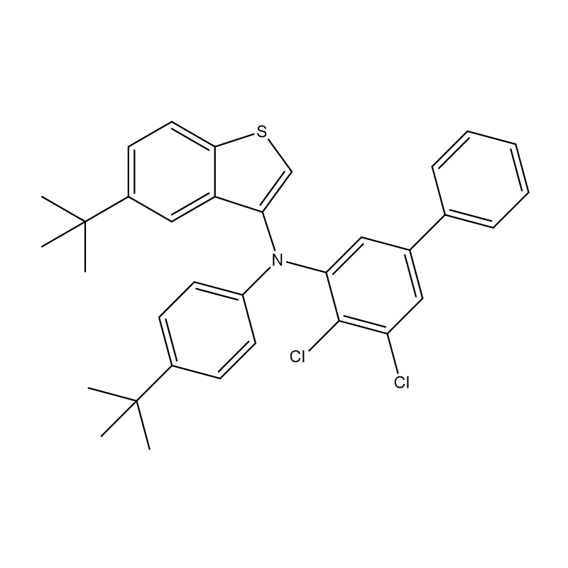 Benzo[b]tiofen-3-amină, N-(4,5-diclor[1,1’-bifenil]-3-il)-5-(1,1-dimetiletil)-N-[4-(1, 1-dimetiletil)fenil]-